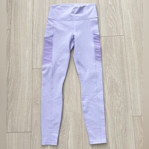 Fabletics Powerhold Light Purple Leggings in Small